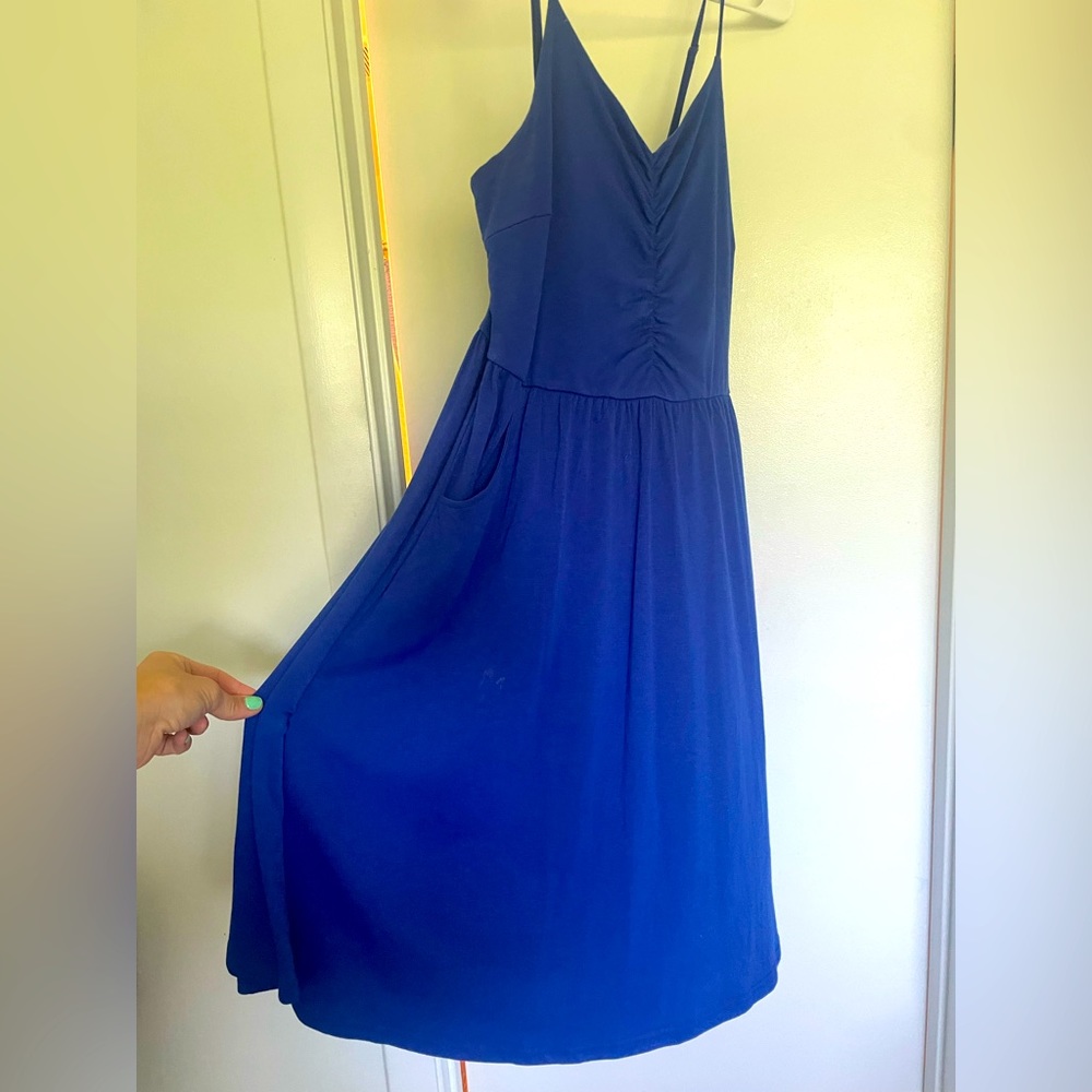 Spaghetti strap midi dress